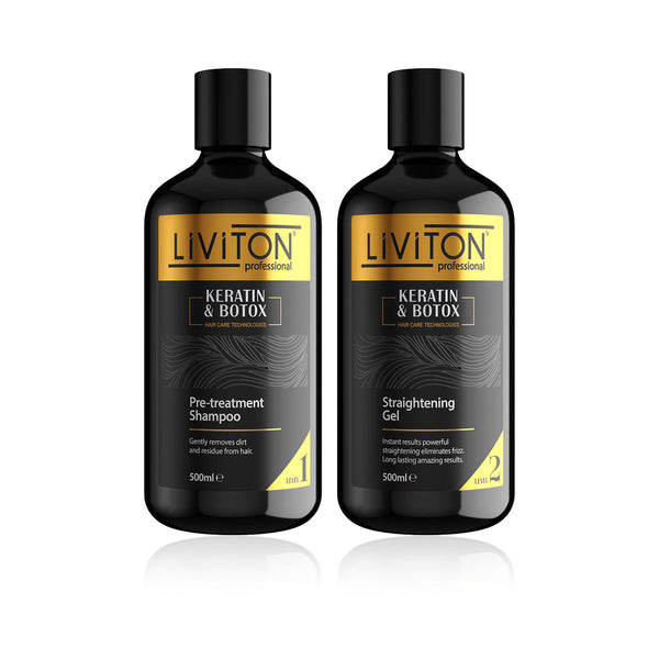 Saç Düzleştirici ve Keratin Bakım Seti 500ml