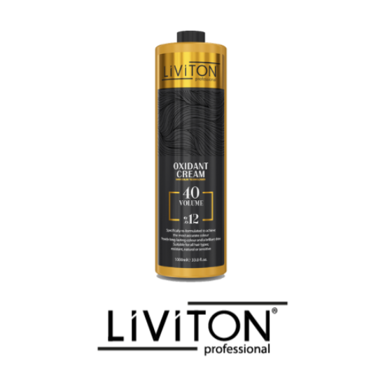 40 Volume %12 Oksidan Krem - 900 ml Güçlü Saç Rengi Açıcı