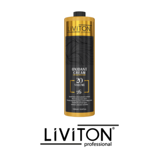 20 Volume %6 Oksidan Krem - 900 ml Profesyonel Saç Rengi Açıcı