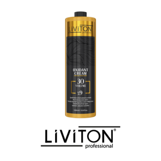 30 Volume %9 Oksidan Krem - 900 ml Yoğun Saç Rengi Açıcı