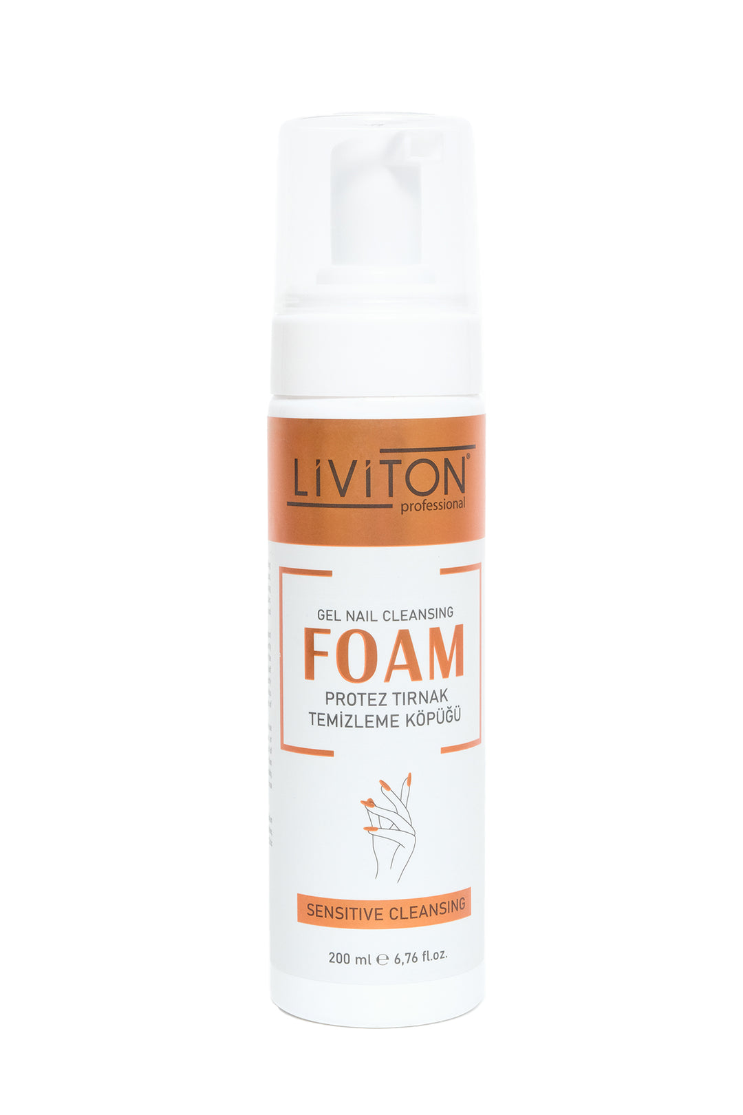 LİVİTON PROTEZ TIRNAK TEMİZLEME KÖPÜĞÜ 200ML