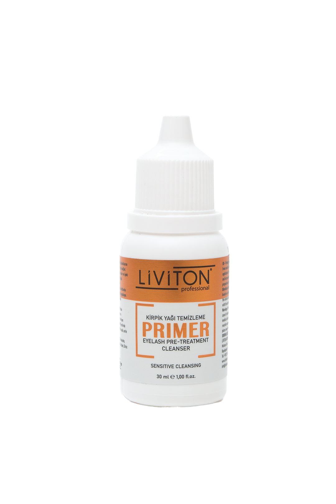 LİVİTON KİRPİK YAĞI TEMİZLEME PRİMER 30ML